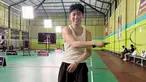 Pemilik nama lengkap Brian Imanuel Soewarno itu memiliki banyak fans di seluruh dunia, termasuk Indonesia. Dalam kesempatan tersebut, Brian membagikan momen dirinya main badminton. Ia tampak sangat antusias dan bersemangat dalam berolahraga. (Liputan6.com/IG/@brianimanuel)