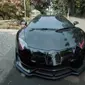 Lamborghini Aventador milik Raffi Ahmad yang dimodif menyerupai mobil Batman (YouTube/ RansEntertainment)