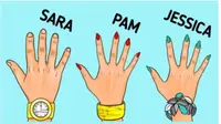 Temukan Wanita Terkaya dari 3 Tangan Ini, Cuma Orang Jenius Bisa dalam 10 Detik. (sumber: Brightside)