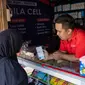 Eko Julianto, Mitra asal Padang, pemilik agen pulsa Aqila Cell yang dikenal sebagai sentra voucher games wilayah setempat. (Liputan6.com/ ist)