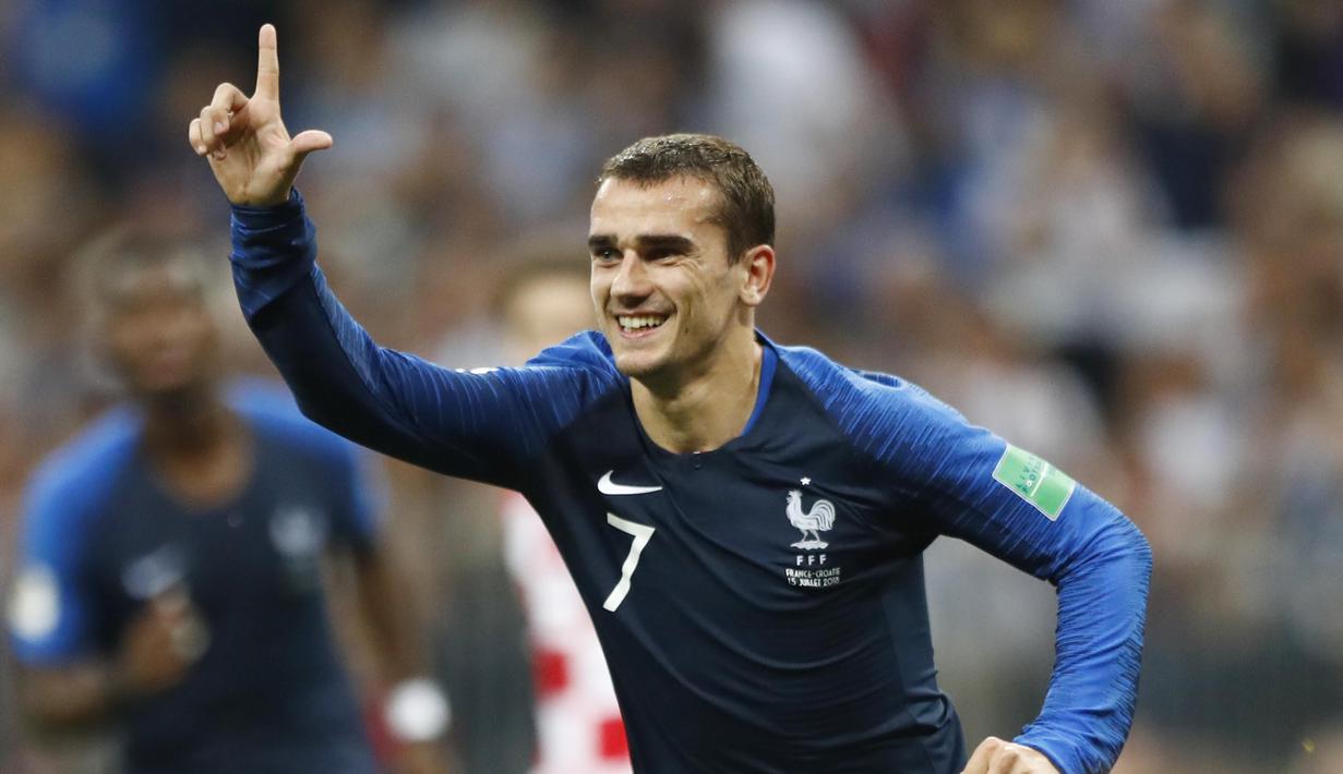 1. Antoine Griezmann - Penyerang Atletico Madrid (Prancis). (AP/Matthias Schrader)