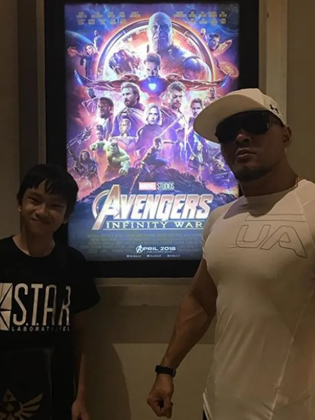Deddy Corbuzier dan putranya, Azka