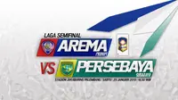 Arema Cronus vs Persebaya (Liputan6.com/Andri Wiranuari)