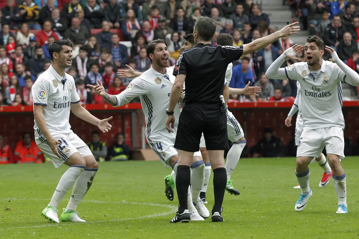 Real Madrid, Sporting Gijon, La Liga