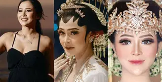 Bella Bonita menghadirkan berbagai gaya makeup di rangkaian acara pernikahannya dengan Denny Caknan, lihat di sini potret detailnya.