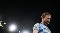 Gelandang Man City, Kevin De Bruyne. (Paul ELLIS / AFP)