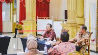 Bupati Jember Hendy Siswanto lakukan pemaparan program Kabupaten Jember di hadapan rektorat Universitas Muhammadiyah Malang (Istimewa)