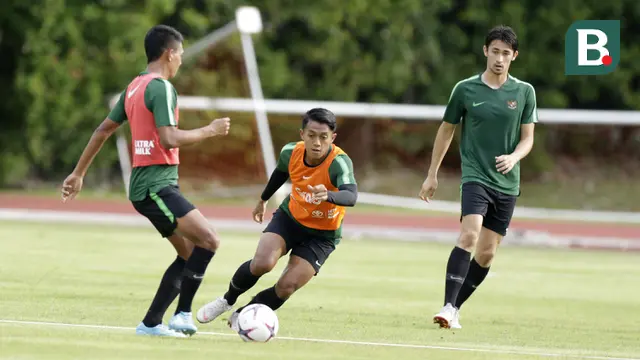 Latihan Timnas Indonesia