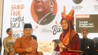 Fraksi Partai Keadilan Sejahtera (PKS) DPR RI menggelar Grand Final Lomba Baca Teks Proklamasi Mirip Bung Karno Edisi ke-6 di Provinsi Bali pada Selasa (22/8/2023). (Ist)