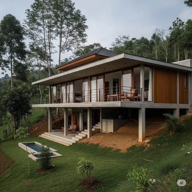 Model Rumah Sederhana Keren. Foto: Gemini