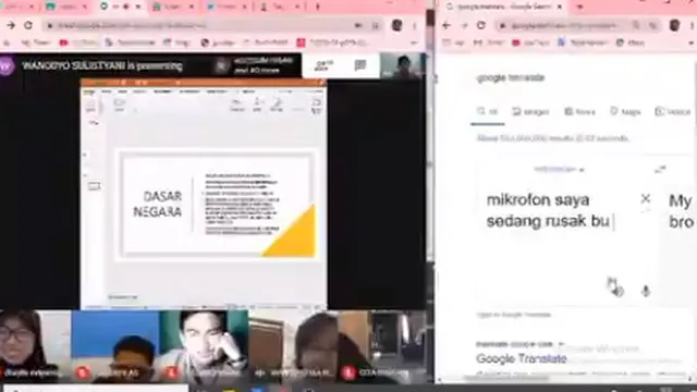 Mikrofon Laptop Rusak, Mahasiswa Ini Pakai Listening Google Translate saat Kuliah Online