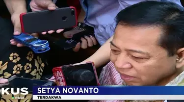 Setya Novanto menampik bahwa ia melibatkan keponakannya dalam proyek KTP elektronik.