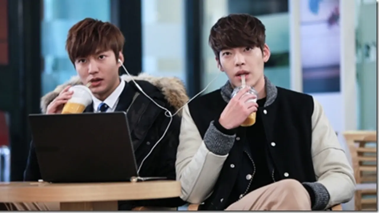 Hadiri Premier Film, Lee Min Ho Beri Dukungan Kim Woo Bin