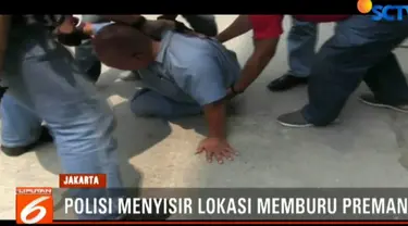 Sub Unit Jatanras dan Resmob Polres Metro Jakarta Barat yang mendapat laporan pun langsung bergerak. Para pelaku ditangkap di lokasi.