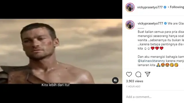 Vicky Prasetyo - Kalina Ocktaranny (Foto: Instagram/@vickyprasetyo777)