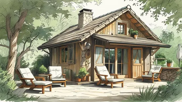 5 Sketsa Rumah Sederhana di Desa: Inspirasi Desain Nyaman dan Fungsional