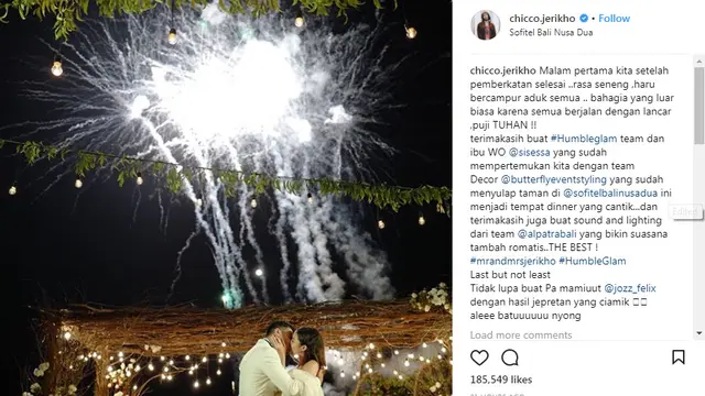 Malam Pertama, Putri Marino Tampil dengan Rambut Berantakan
