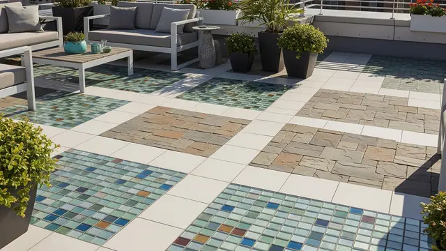 Kombinasi Jenis Lantai Tahan Panas untuk Rooftop Rumah (Image by Gemini AI)