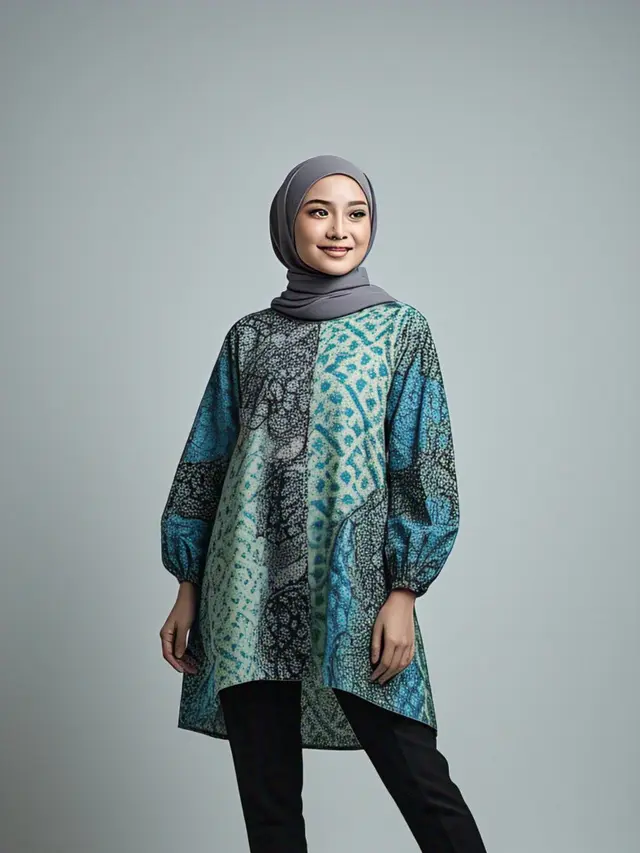 Model Batik Kantor Terbaru