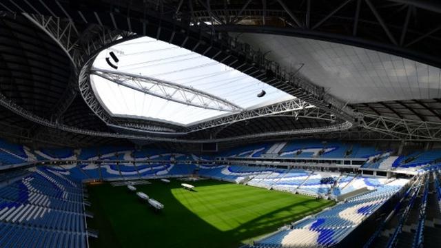 Stadion Al-Janoub sebelumnya dikenal sebagai Stadion Al-Wakrah dan terletak di Al-Wakrah (Photo: AFP/GIUSEPPE CACACE)
