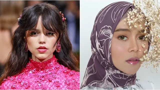Disebut Mirip, Ini 6 Adu Gaya Lesti Kejora dan Jenna Ortega Pemain 'Wednesday'