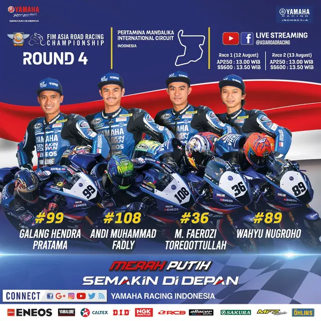 Yamaha Racing Indonesia, ARRC Mandalika