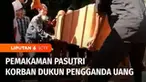 Pasangan suami istri asal Pesawaran, Lampung, yang jadi korban pembunuhan dukun pengganda uang Slamet Tohari di Banjarnegara, Jawa Tengah, dimakamkan di kampung halamannya.