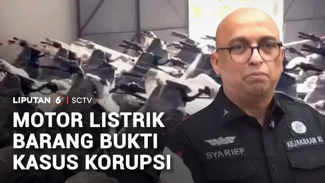 Kejagung akan Menyerahkan Ribuan Motor Listrik Barang Bukti Kepada BGN untuk Digunakan