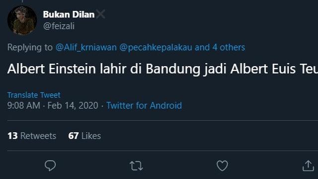 Meme Plesetan Nama Tokoh Ilmuwan Dunia