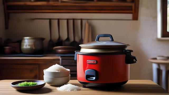 Ilustrasi rice cooker (Foto By AI)