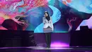 Tiba di Indonesia, Siti juga menjalani latihan  jelang tampil di malam puncak Konser Raya HUT Indosiar ke-22. Acara dihelat di Jakarta Convention Center (JCC), Senayan, Jakarta, Rabu (11/1/2017). (Galih W. Satria/Bintang.com)
