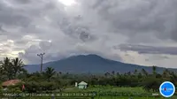 Gunung Lewotobi Laki-Laki mengalami dua kali erupsi pagi ini, Rabu (17/1/2024). (Liputan6.com/ Dok Magma ESDM)