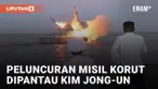 Kim Jong-un Pantau Peluncuran Misil Korea Utara