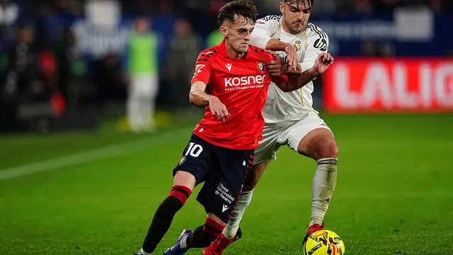 osasuna vs real madrid liga spanyol