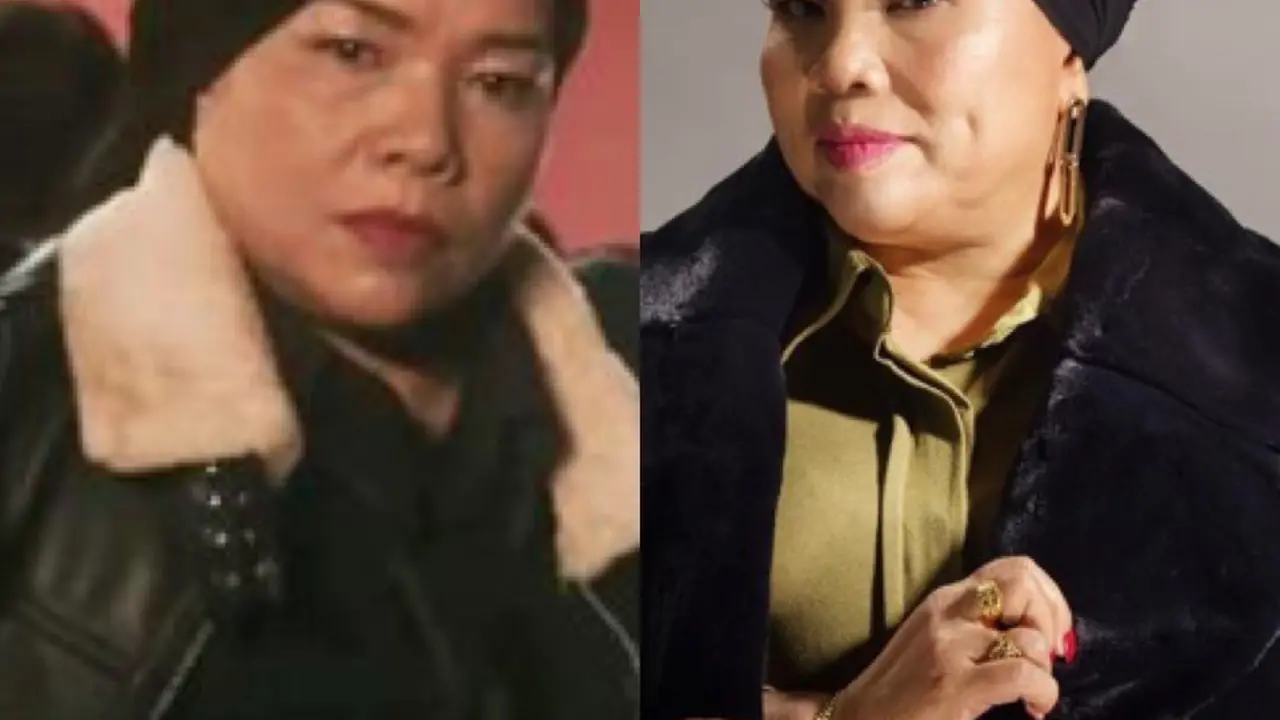 Dewi Zuhriati ibunda Fuji dan Fadly tampil kece jadi model fashion lokal