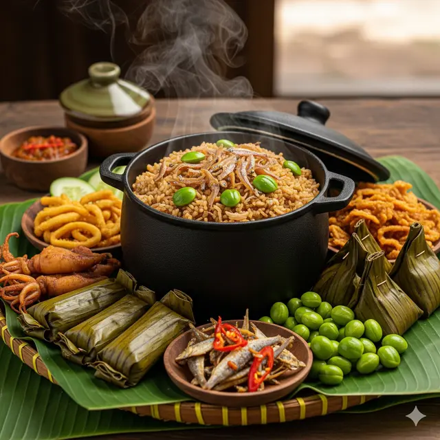 Resep Nasi Liwet Sunda dan Lauknya