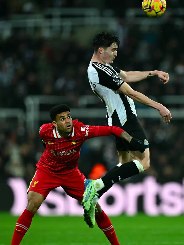 Drama Enam Gol, Laga Newcastle United Melawan Liverpool Berakhir Imbang