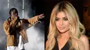 Kylie Jenner dan Travs Scott belum juga buka suara soal kabar kehamilan Kylie yang sedang ramai dibicarakan. Kabar terabru, keduanya justru melakukan perjalanan ke Texas untuk bertemu dengan keuarga Travis. (Doc: AFP)