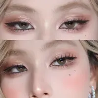 Tutorial romantic eye makeup look (foto: Pinteres/intodewtu_p2)