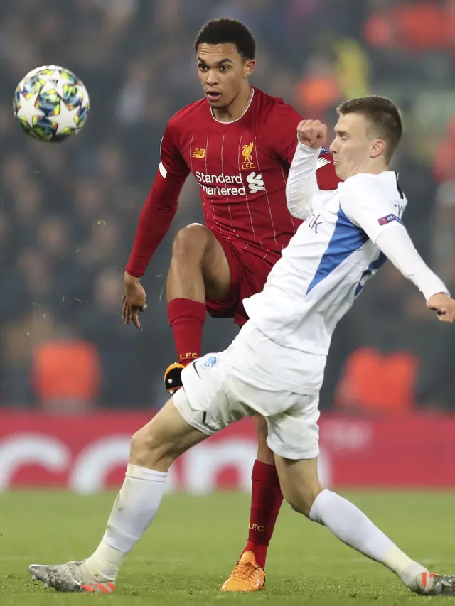 Liverpool Kalahkan KRC Genk di Anfield