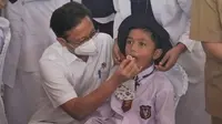 Menkes Budi: Ibu-Ibu, Pastikan Anak Diimunisasi Polio Lengkap Ya