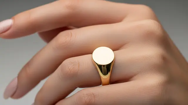 Model Cincin Emas 24 Karat untuk Investasi 2026 Desain Signet