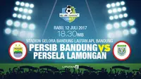 Persib Bandung VS Persela Lamongan (Liputan6.com/Abdillah)