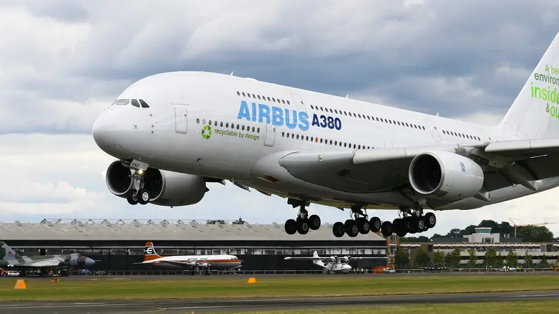 Ilustrasi Pesawat Airbus