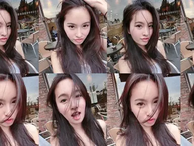 Selebritas dunia maya yang juga transgender asal Thailand, Nong Poy berhasil mencuri perhatian. (instagram.com/poydtreechada)