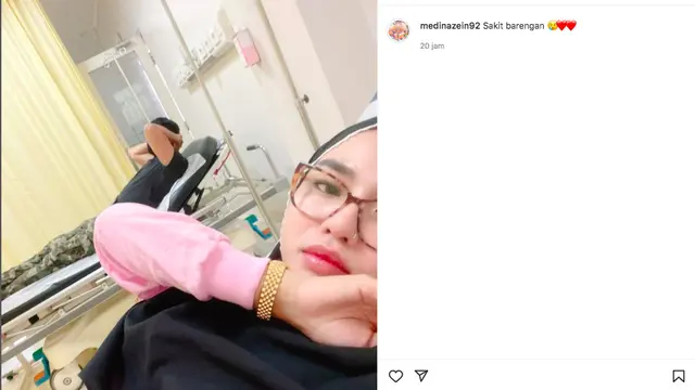 Medina Zein Panen Cibiran dari Warganet Gara-Gara Masih Keluyuran Saat Sang Suami Dinyatakan Positif Covid-19. (instagram.com/medinazein92)