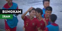 VIDEO: Dua Gol Timnas Indonesia Saat Bungkam Iran di Piala AFC U-16