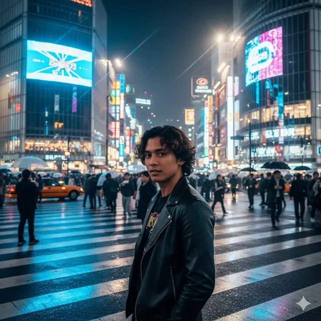 Prompt Gemini AI Viral Edit Foto Sendiri di Zebra Cross Shibuya