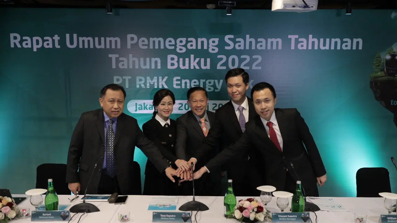 RUPST PT RMK Energy Tbk (RMKE), Selasa (20/6/2023). (Foto: RMK Energy)