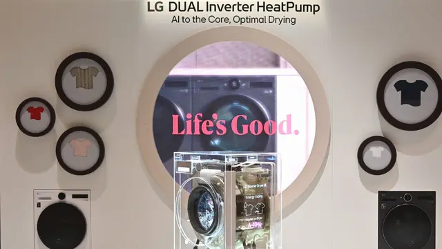 Elektronik Rumah Tangga LG berbasis AI di ajang IFA 2025. Credit: LG Electronics